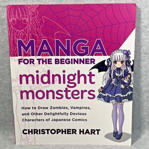Manga for the Beginner‎ Midnight Monsters: How to Draw Zombies Vampires Hart NEW